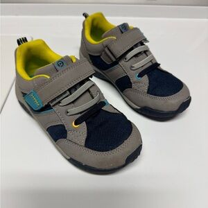 Pediped size 12/12.5 Kids' Gray and Blue Sneakers